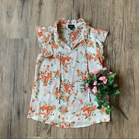 Mossimo | Target Floral Blouse - Picture 1 of 13